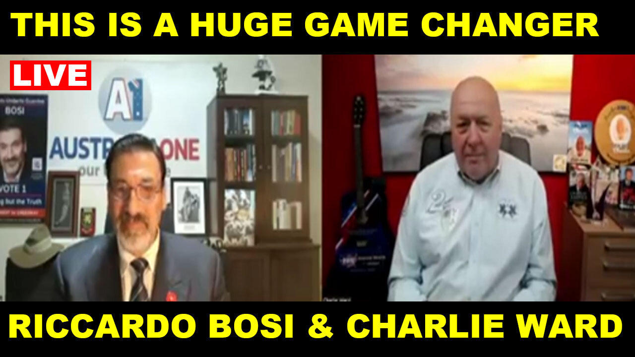 RICCARDO BOSI & CHARLIE WARD 10/20/24 💥 The Intel No One Has Released 💥 THIS IS A HUGE GAME CHANGER!