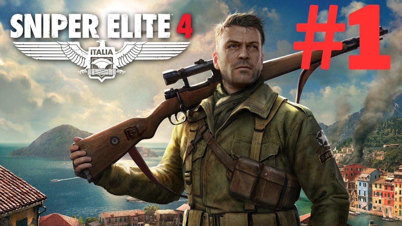 Sniper Elite 4 Gameplay Walkthrough - PS5 - Part 1