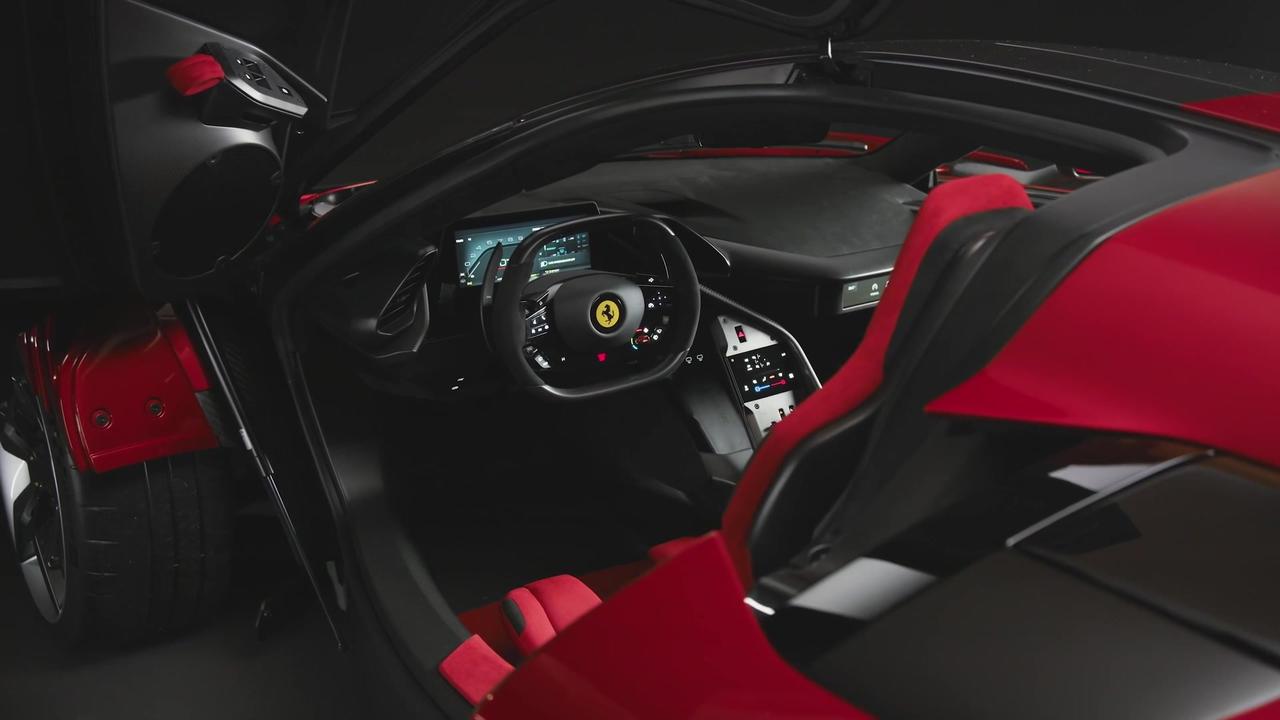 Ferrari F80 Interior Design