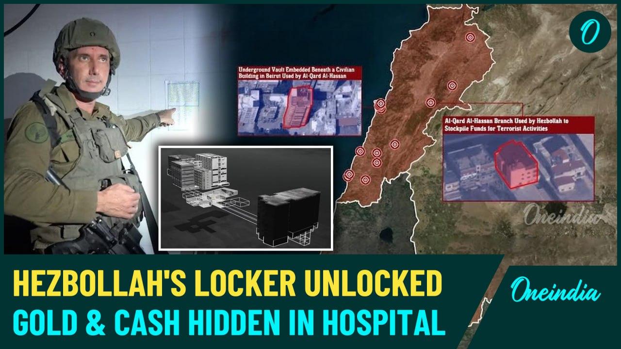 Israel Reveals Shocking Claims: Hezbollah's Hidden Bunker Under Beirut Hospital Loaded with Millions