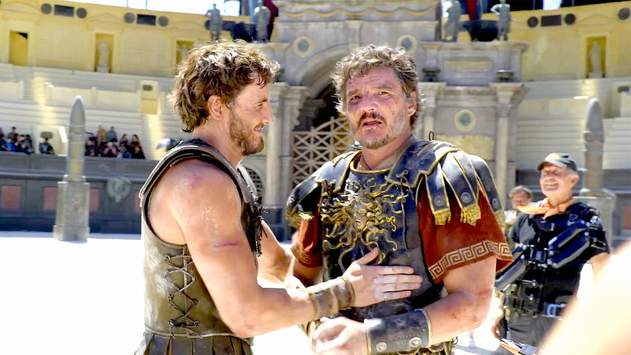 Behind the Training for Ridley Scott's Gladiator II