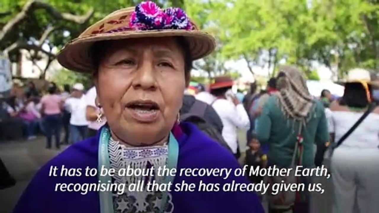 Indigenous Colombians call for inclusion of ancestral ways in COP16