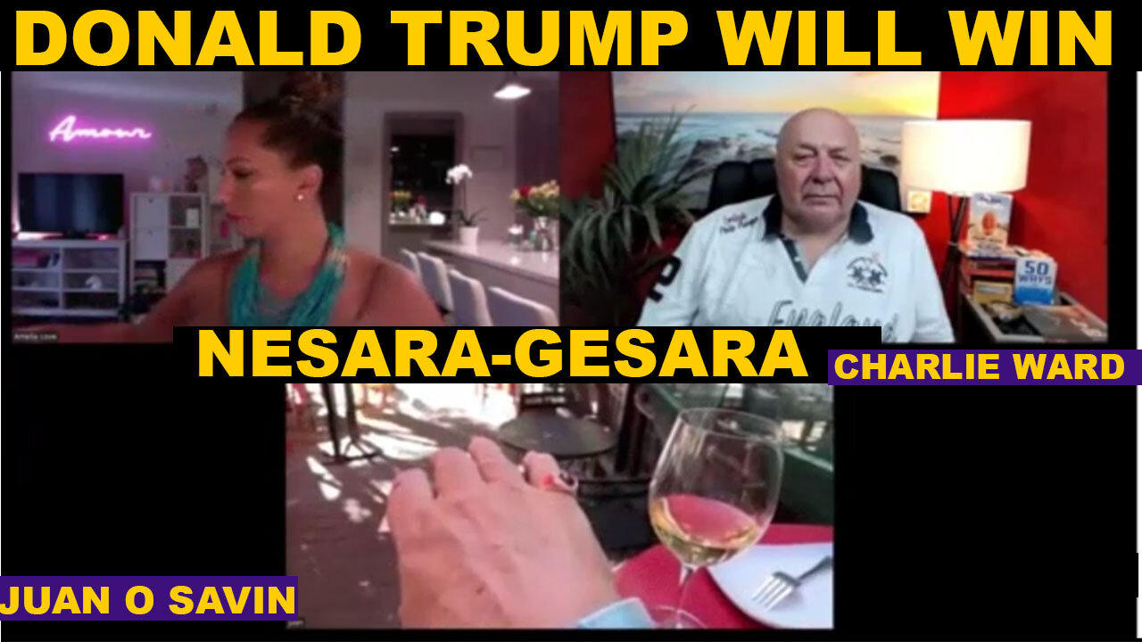 Charlie Ward & Juan O Savin Update Today 10/22/24: The Truth about Trump’s NESARA-GESARA Revolution