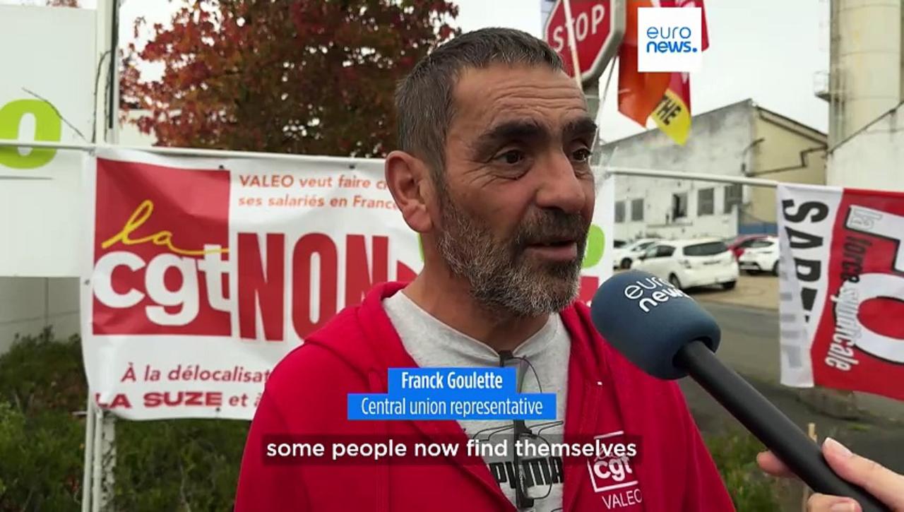 'What are we going to do': French car parts workers on strike demand an EU future for their trade