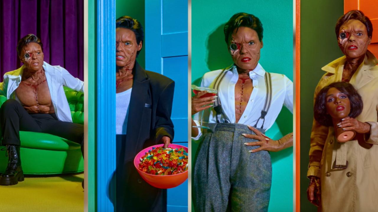 Behind-the-Scenes of Janelle Monáe's Frankenstein Transformation for Her THR Cover Shoot | THR Video