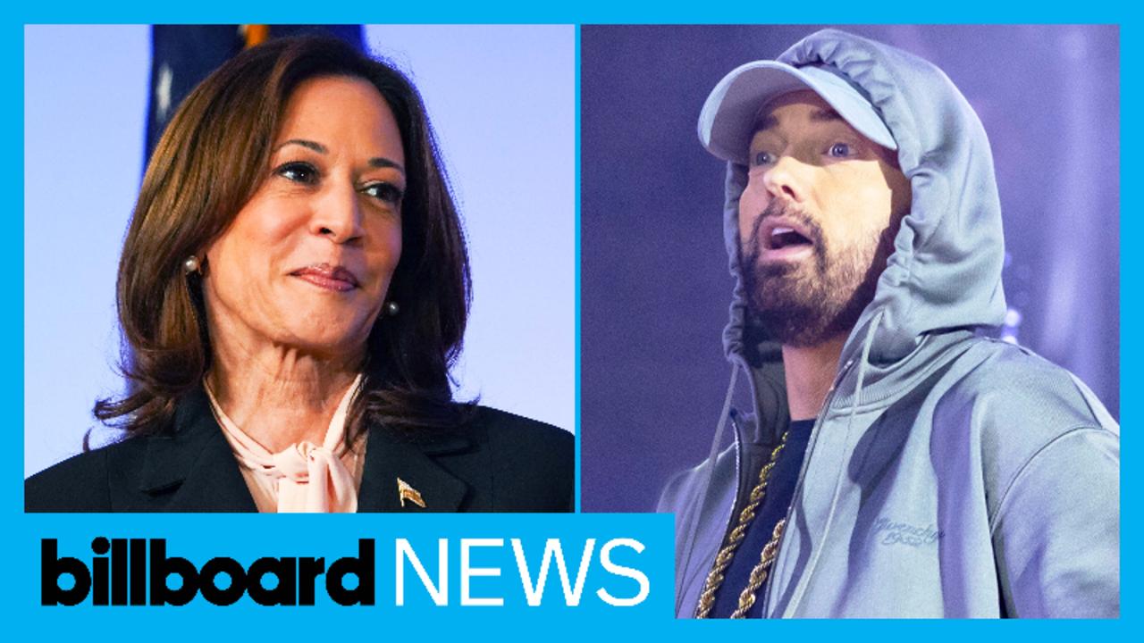 Eminem Endorses Kamala Harris | Billboard News