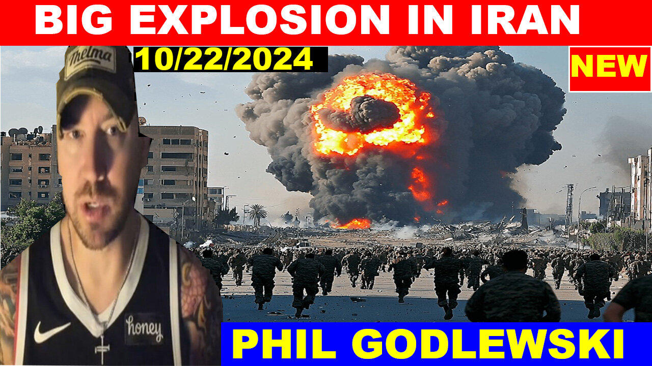 Phil Godlewski 10/22/2024: BIG EXPLOSION IN IRAN Donald Trump will WIN - Benjamin Fulford