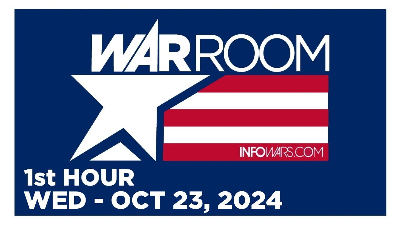 WAR ROOM [1 of 3] Wednesday 10/23/24 • BREEAUNA SAGDAL FEMA'S 50% RULE IN NC, News & Analysis