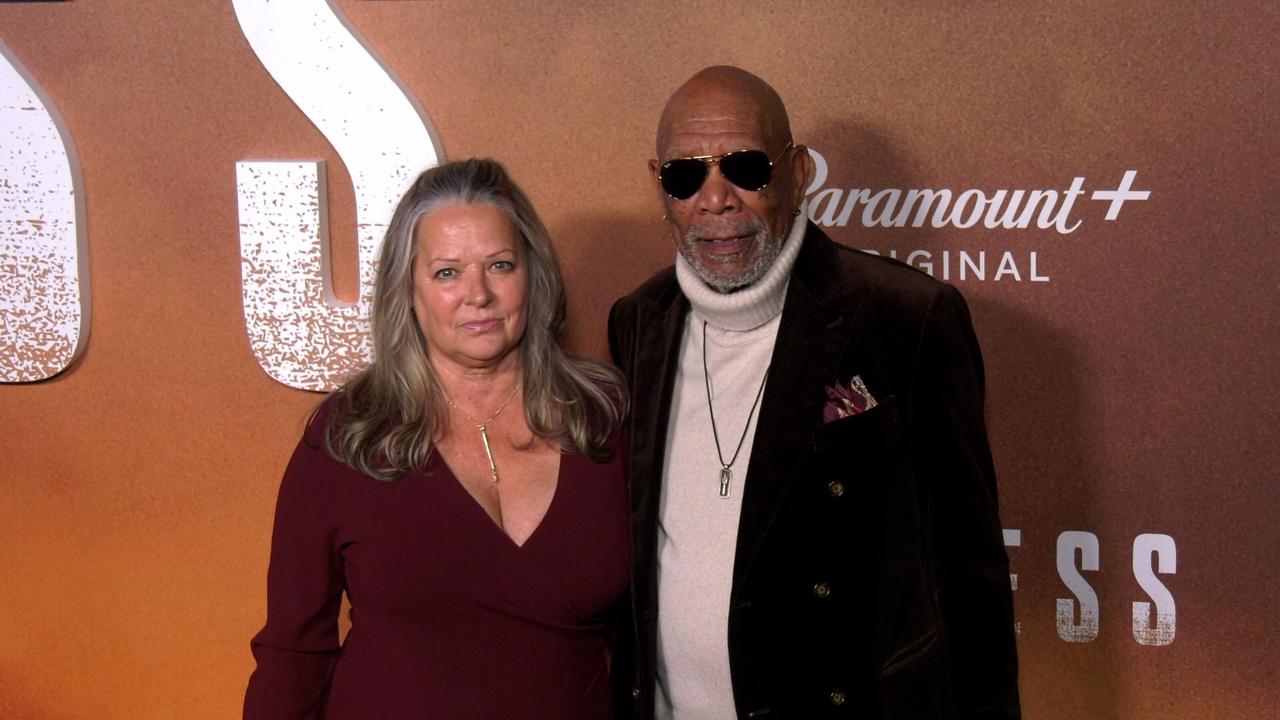 Morgan Freeman | 'Lioness' Season 2 Premiere | Black Carpet