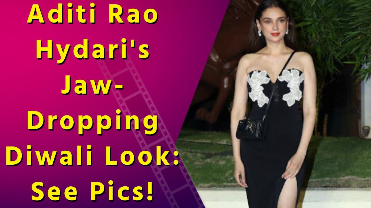 Diwali Glamour Overload: Aditi Rao Hydari Steal the Show