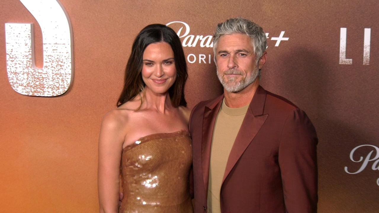 Odette Annable and Dave Annable | 'Lioness' Season 2 Premiere | Black Carpet