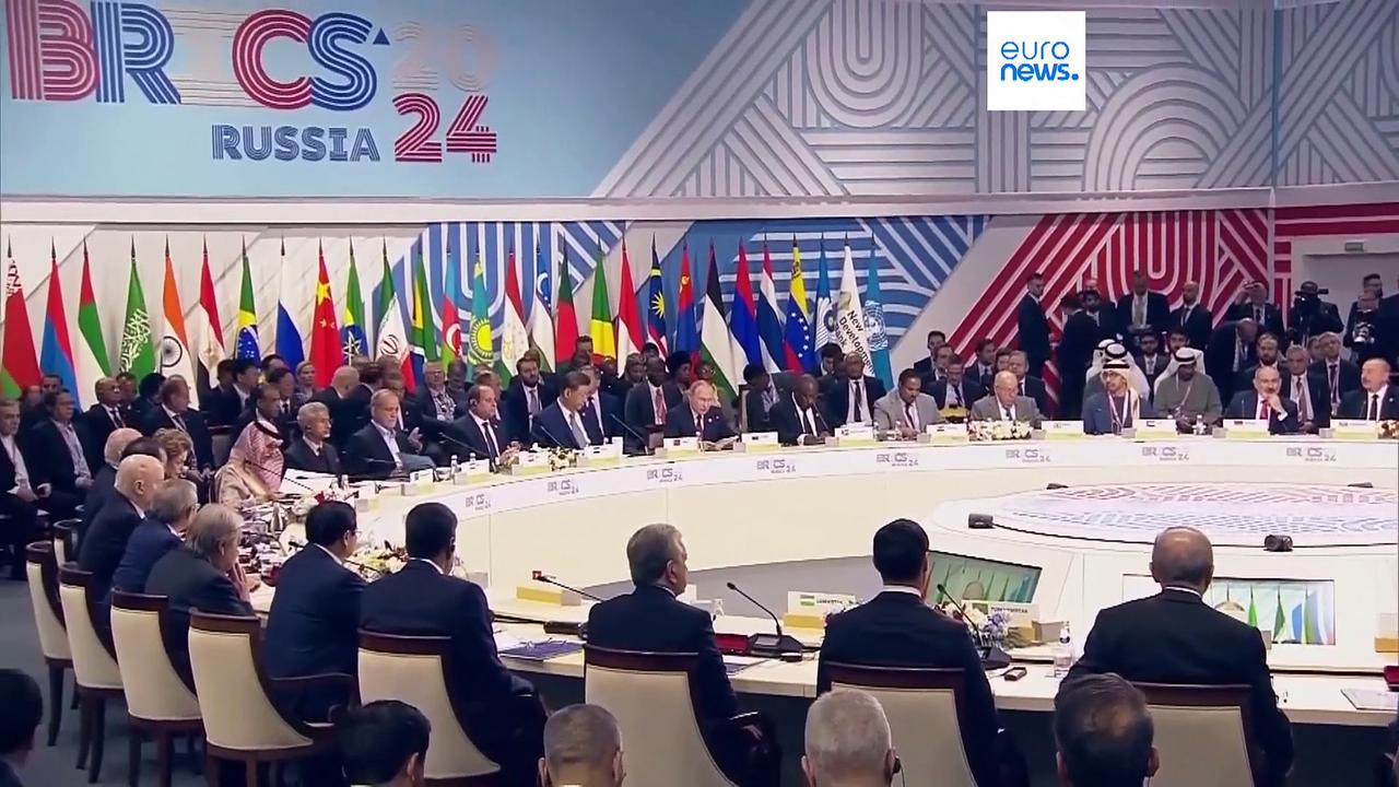 Putin praises BRICS as Western 'perverse methods' counterweight