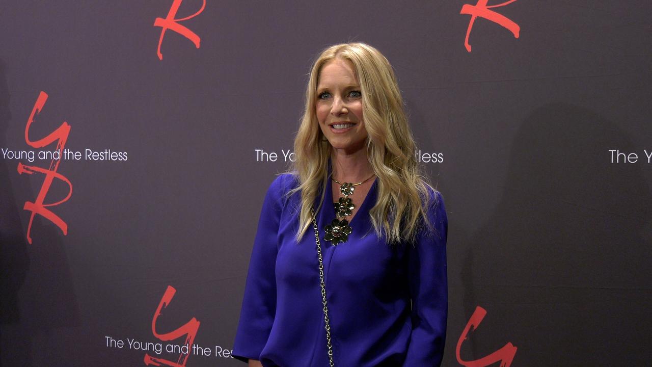 Lauralee Bell 'The Young and the Restless' 13k Celebration Red Carpet