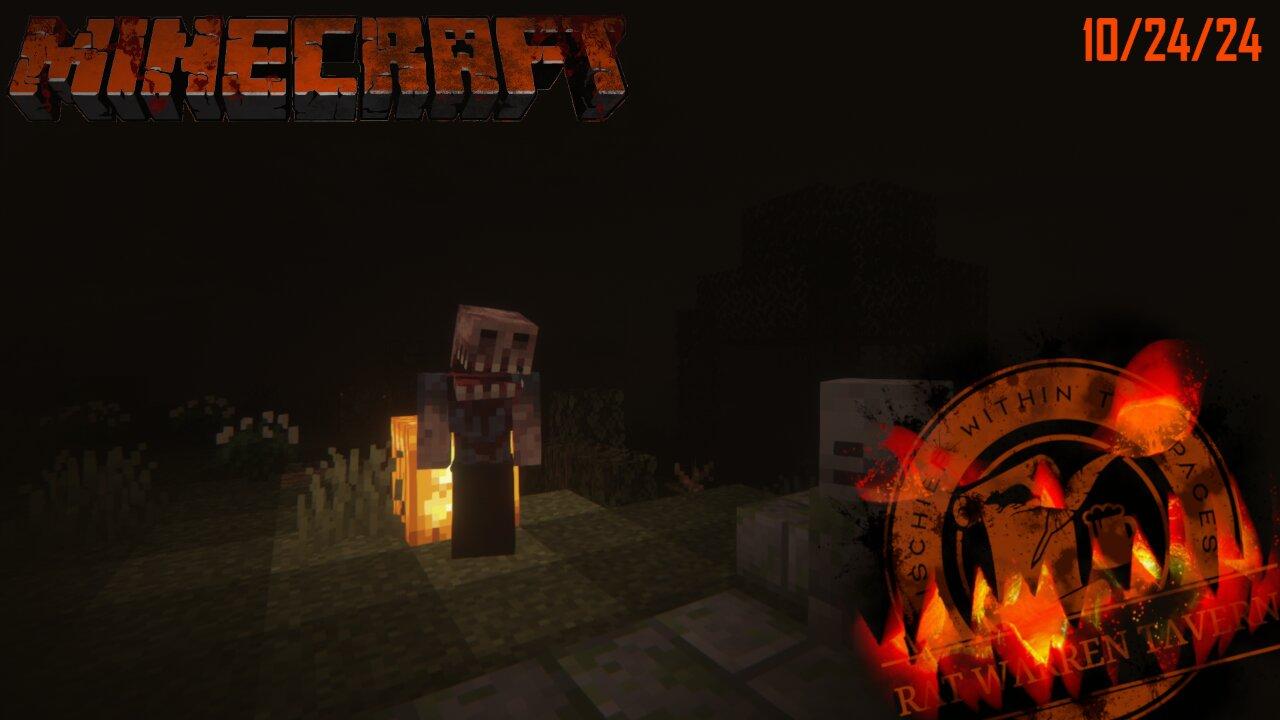 Minecraft Horror! Rat Deals with Cannibals, and Fog-10/24/24