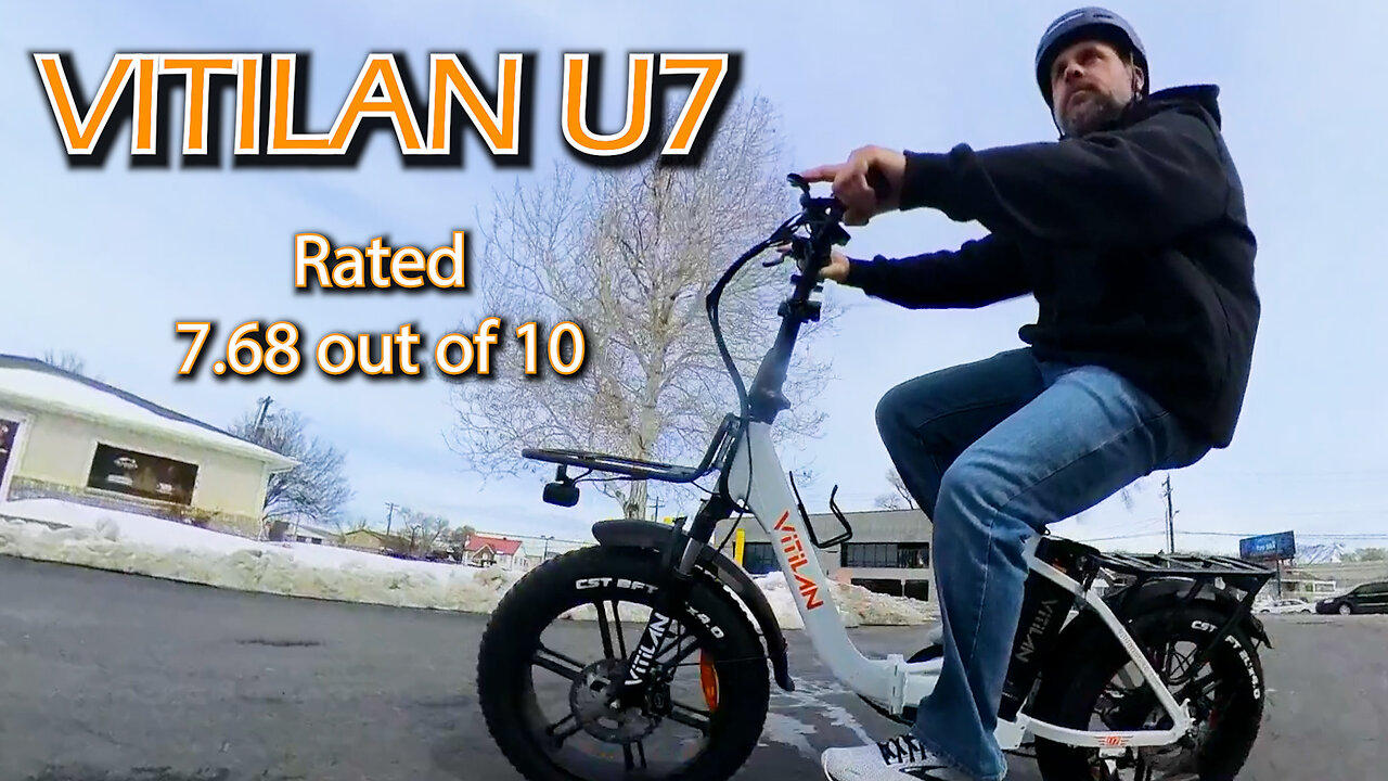 Vitilan U7 Step-thru Foldable Fat Tire Electric Bike