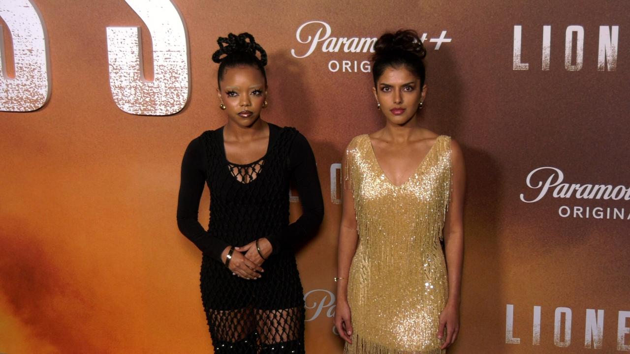 Regan Aliyah and Sasha Bhasin | 'Lioness' Season 2 Premiere | Black Carpet