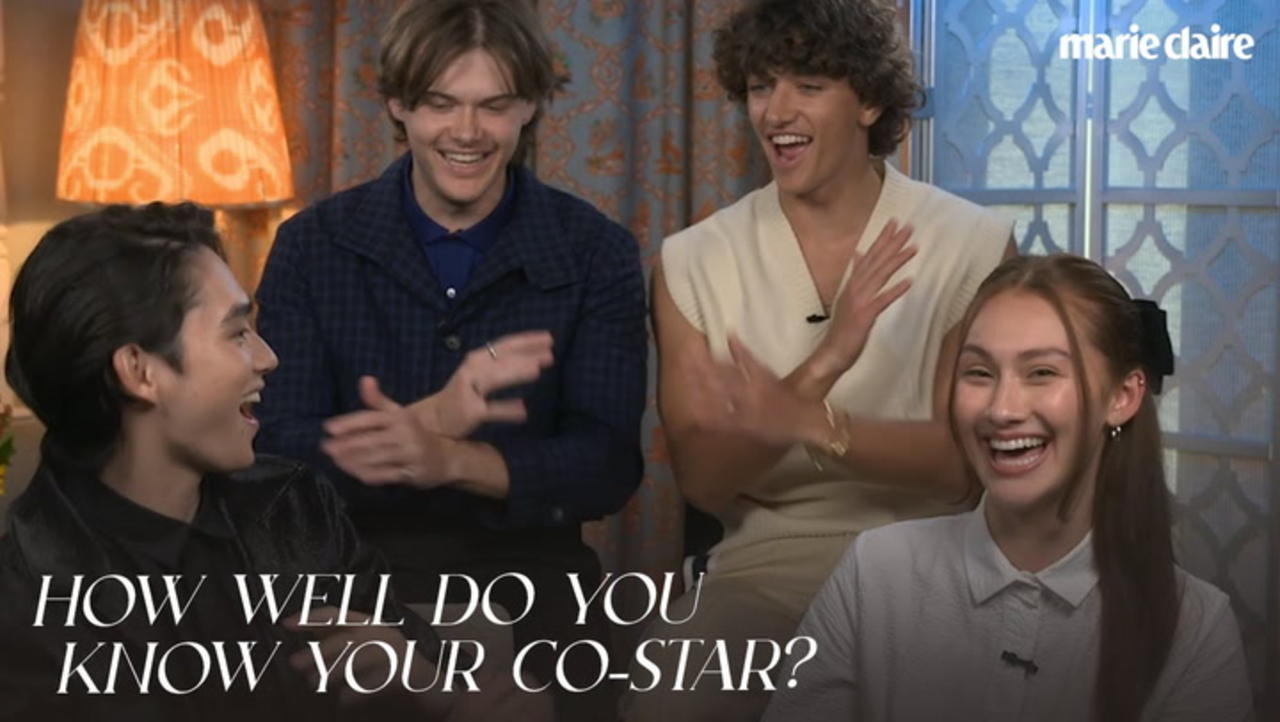 The Cast of 'The Summer I Turned Pretty' | How Well Do You Know Your Co-Star | Marie Claire