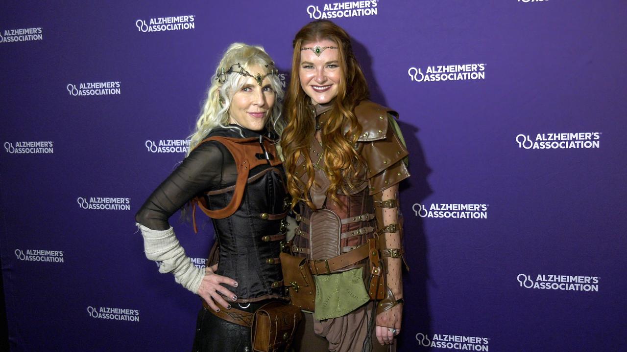 Riley Weston and Sarah Drew '7th Annual Dance Party to End ALZ: Halloween Edition' Red Carpet