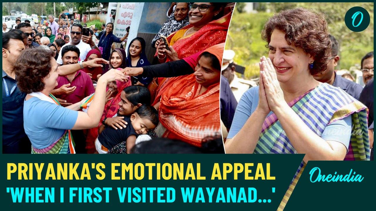 Priyanka Gandhi Officially Joins Wayanad Race: Nomination Papers Accepted for Lok Sabha By-Elections