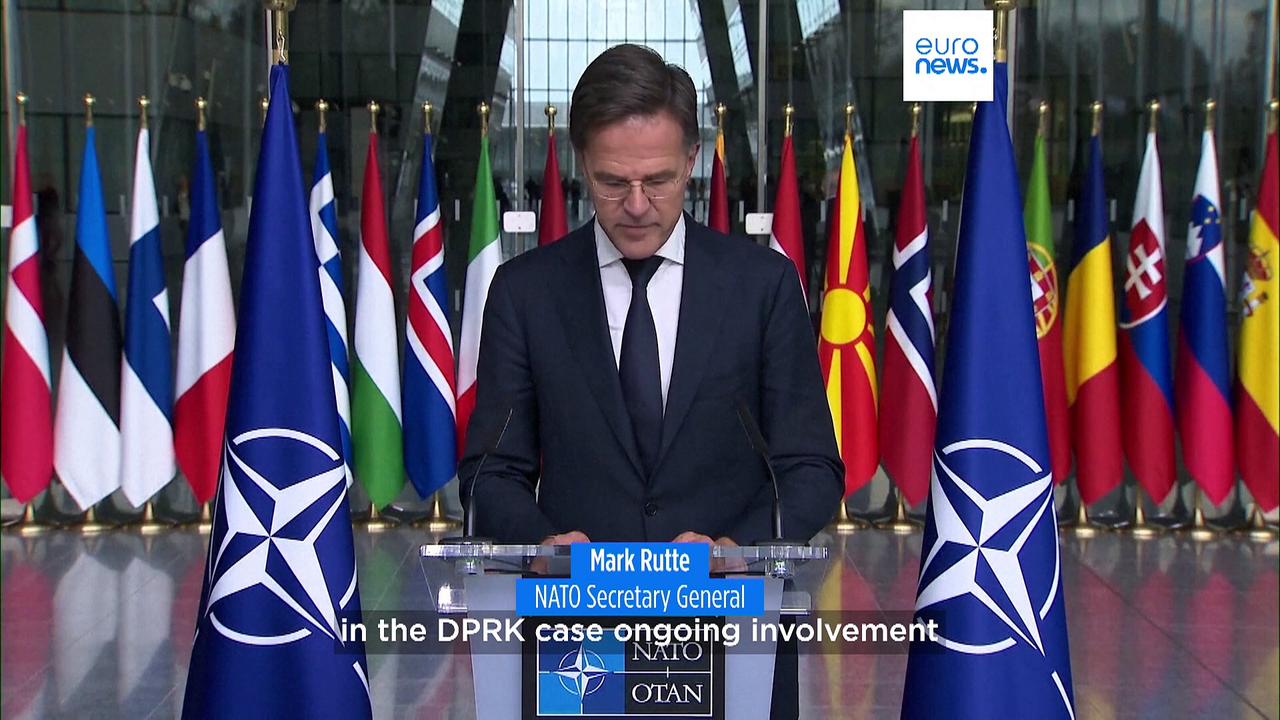 North Korean troops in Kursk a ‘significant escalation’ of Ukraine conflict, NATO’s Rutte says