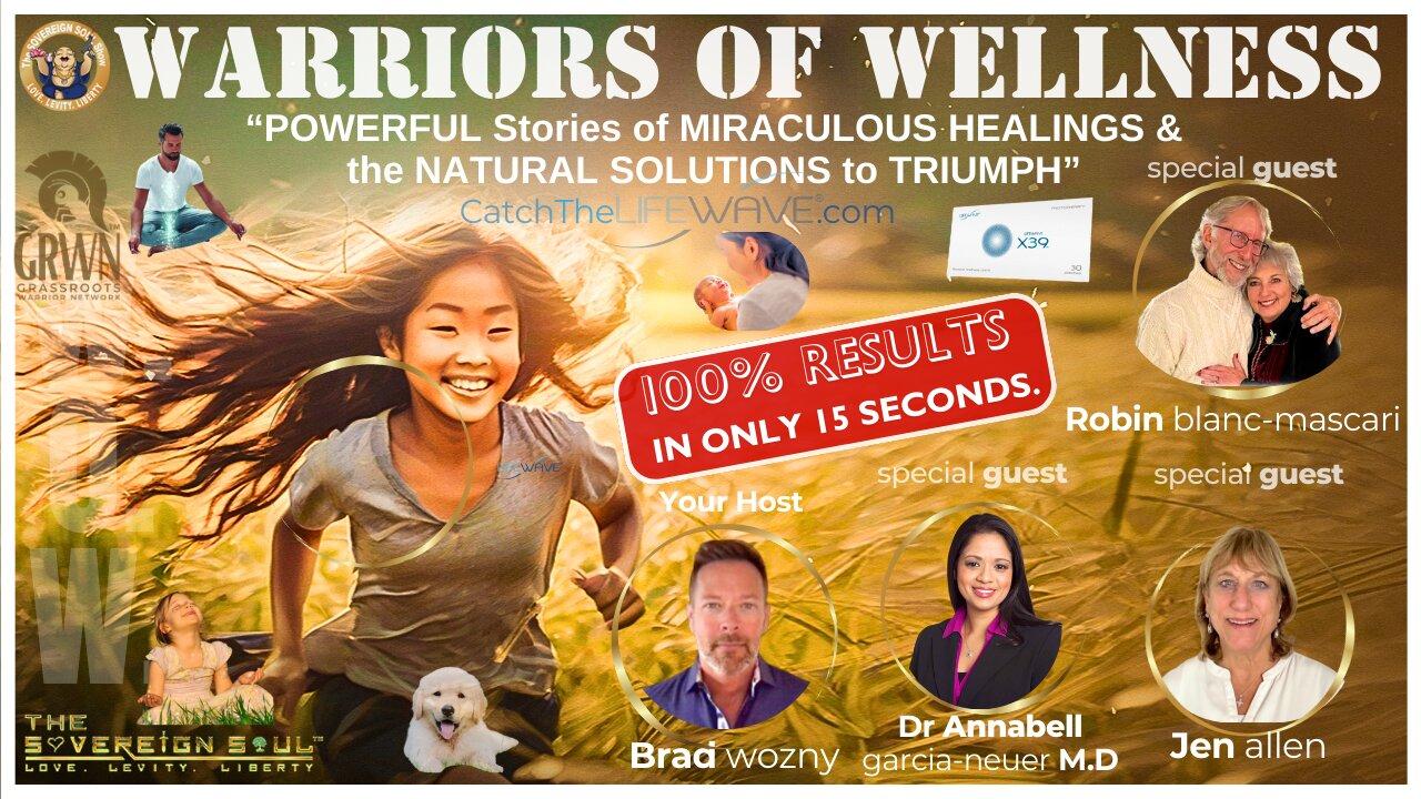 WARRIORS 'O WELLNESS: Will this Patented Light tech help Regenerate our Organs & Heal in 15 seconds?