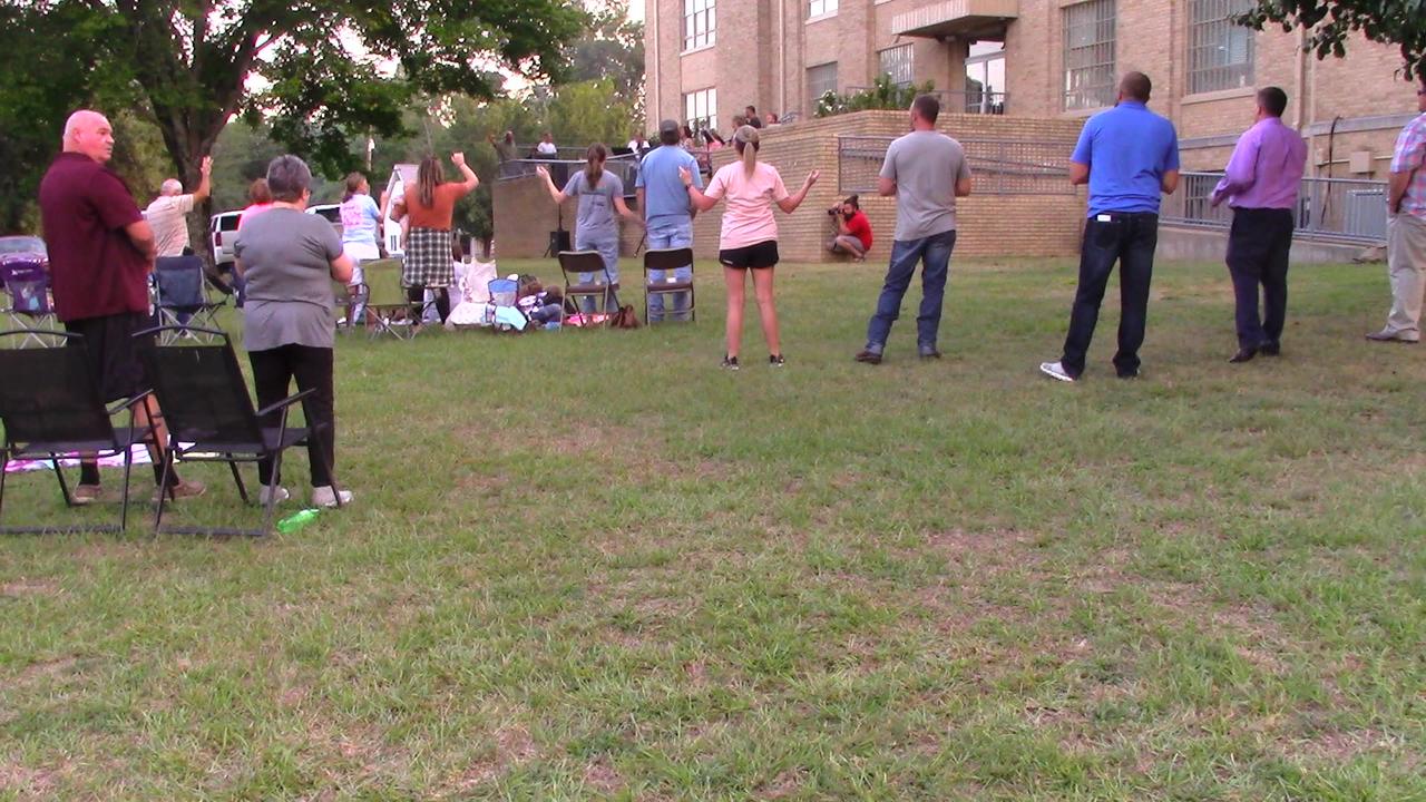 Christian Conservative Rally at the Star City, Arkansas Courthouse