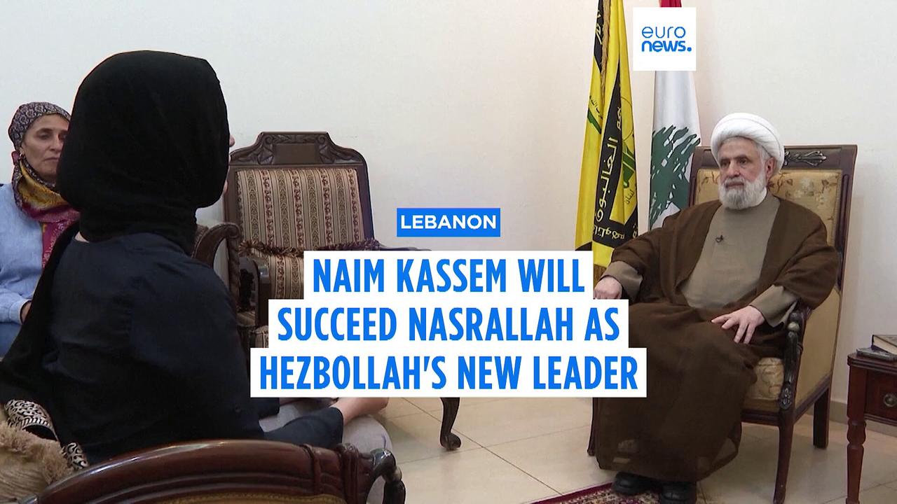 Hezbollah elects Naim Kassem as new chief after Nasrallah's death