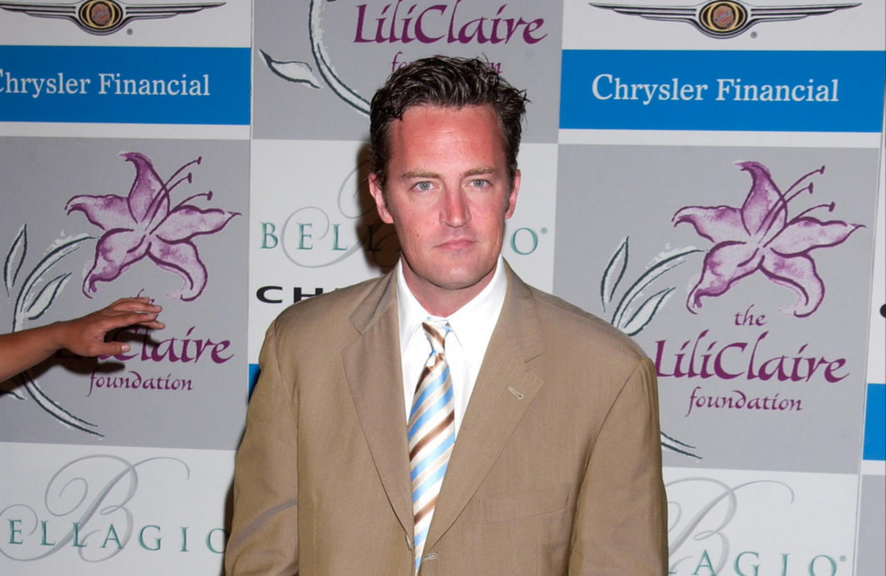 Matthew Perry's mom collects fan notes left on his grave