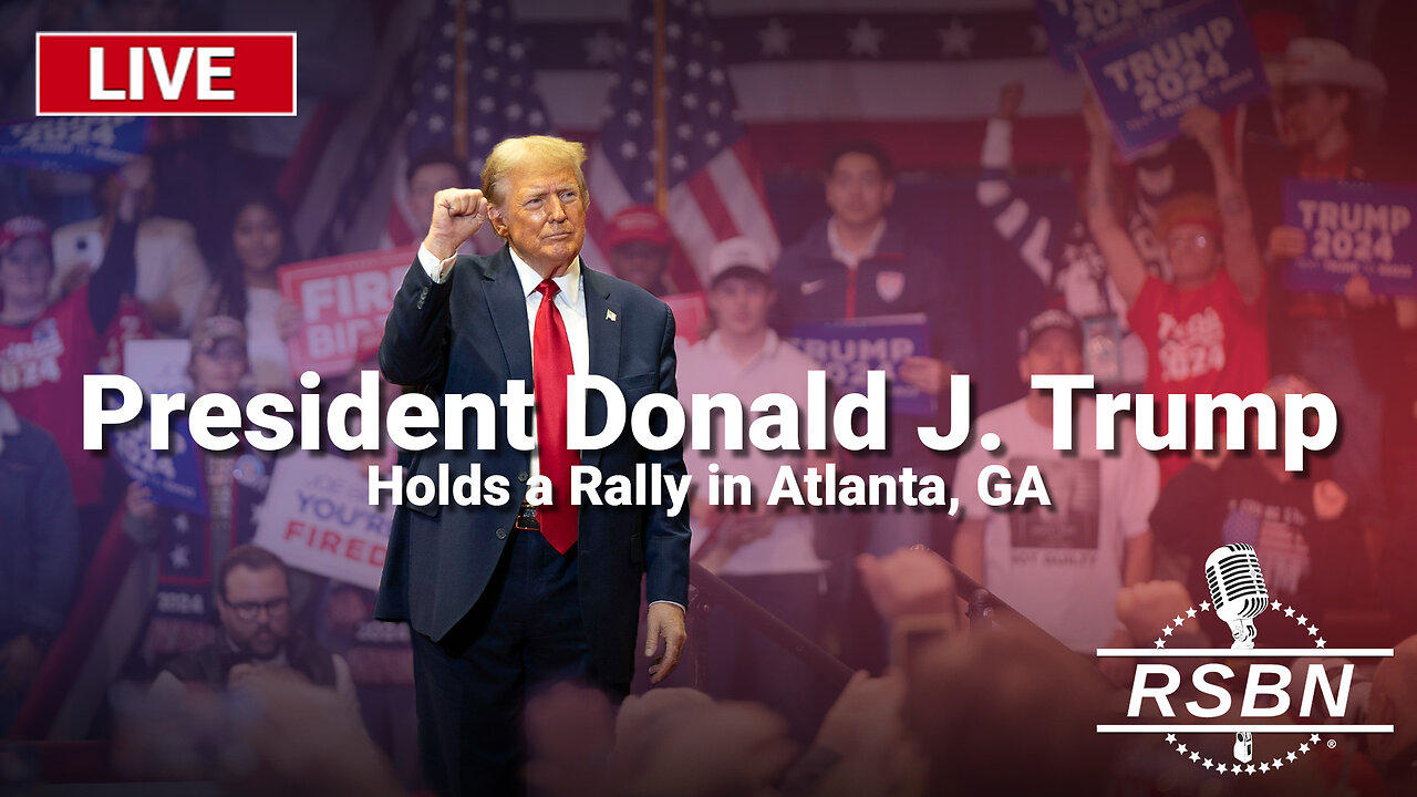 LIVE REPLAY: President Trump Holds a Rally in Atlanta, GA - 10/28/24