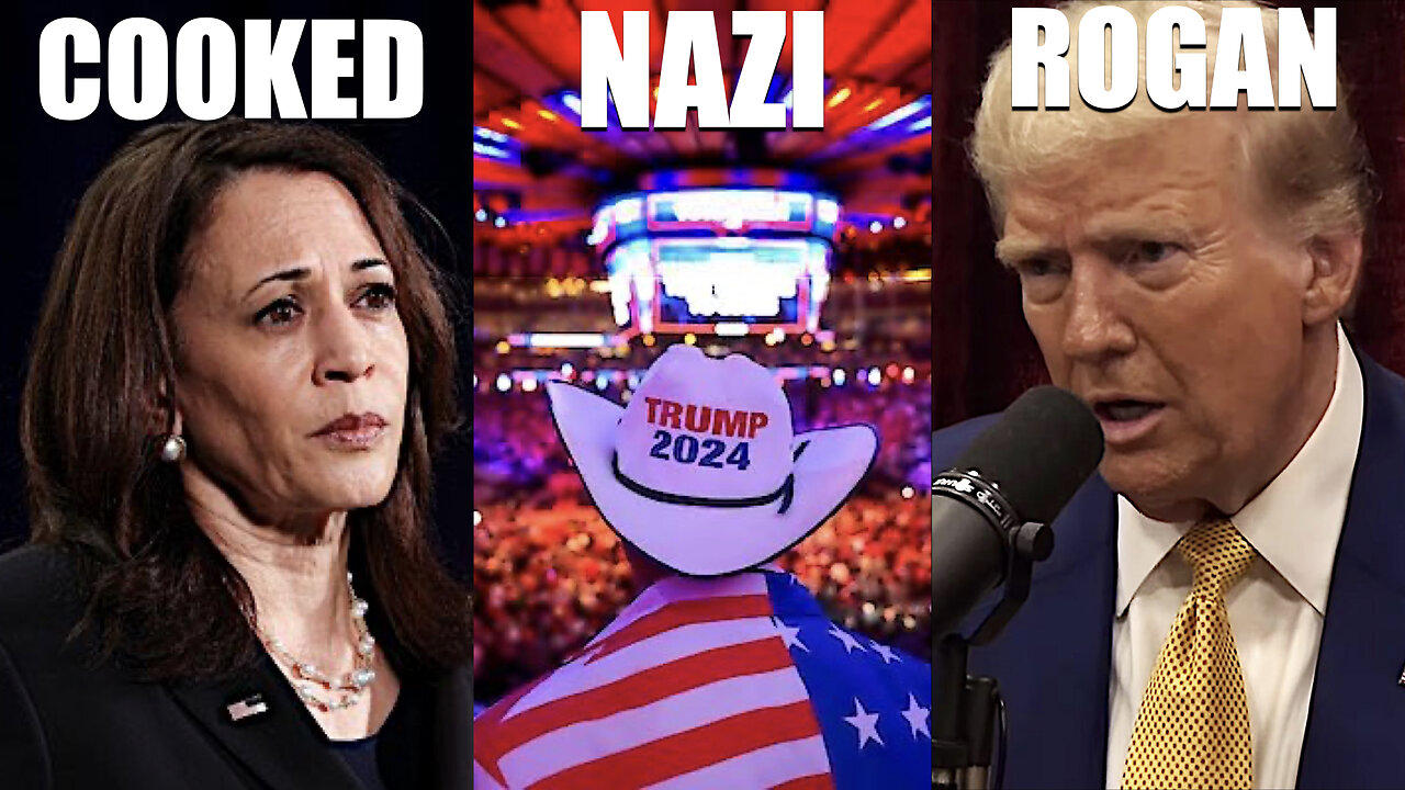 Madison Square Garden Nazi Rally? Kamala Cooked? Joe Rogan Explosive Trump Interview!