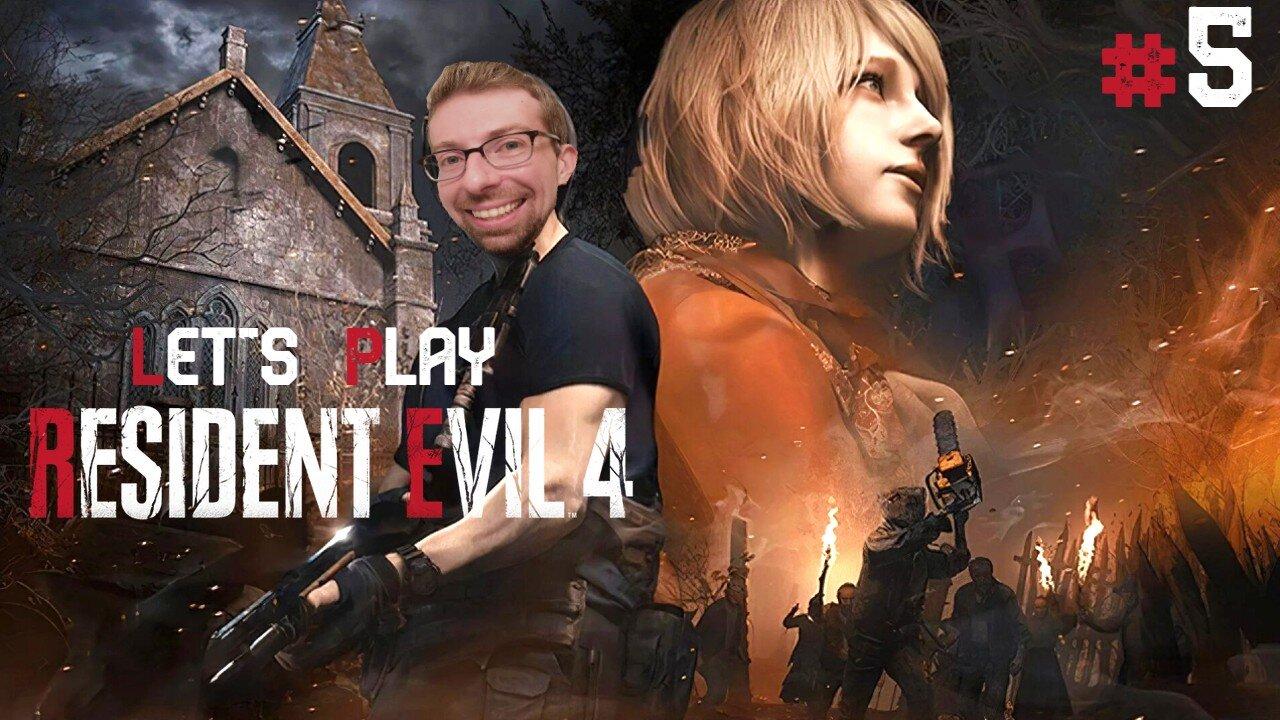 Trolling with Ashley - Let's Play Resident Evil 4 Remake Part 5 (Viewers 18+)