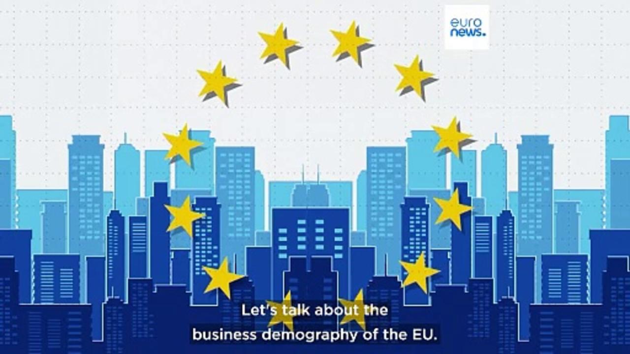 In which EU countries are the most businesses being launched?