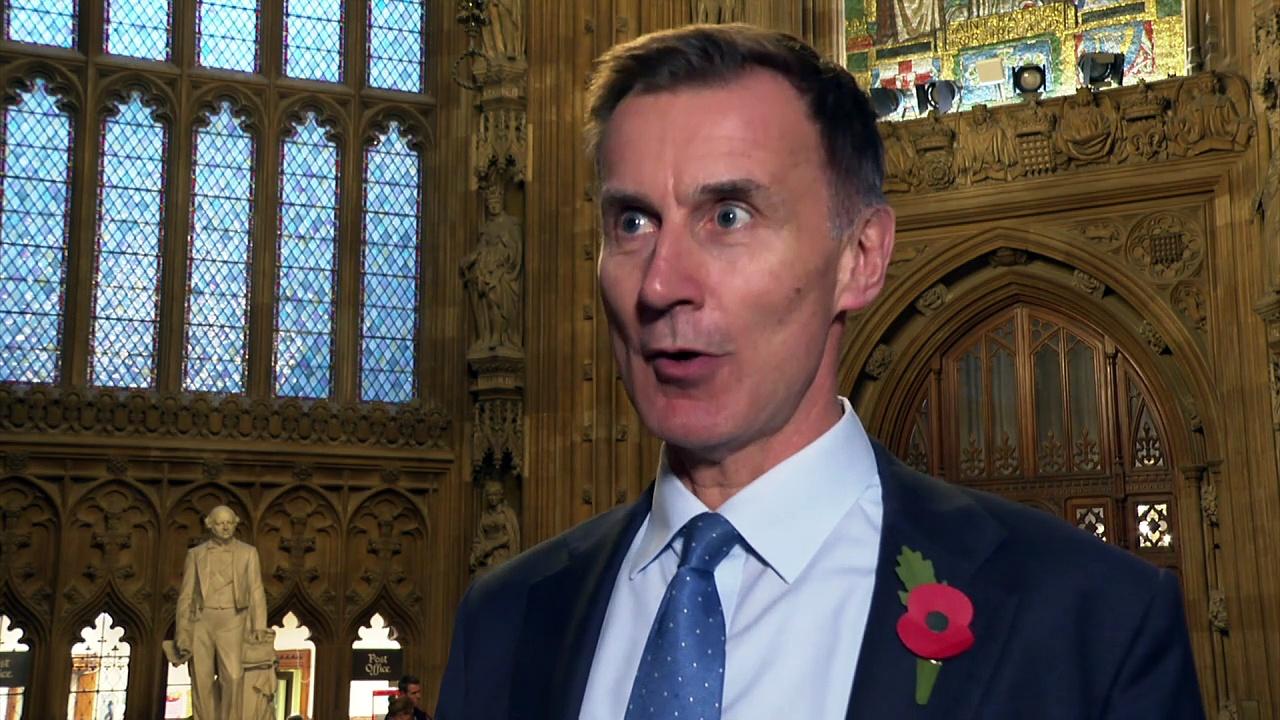 Hunt: Tax rises will lower wages and hurt families