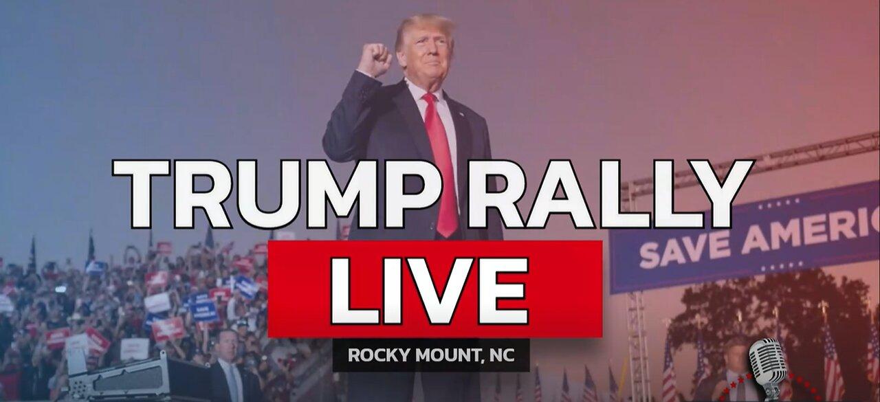 Live | APCO NEWS: President Trump Holds a Rally in Rocky Mount, NC - 10/30/24