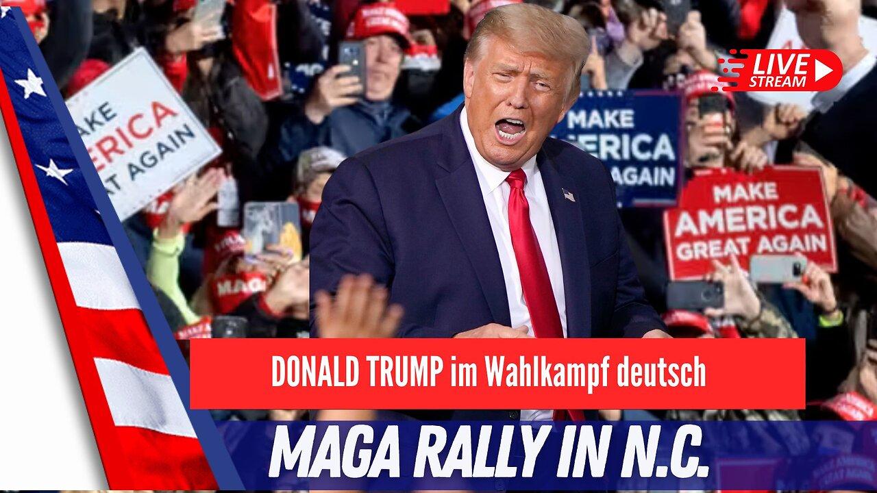 LIVE Trump MAGA Rally in North Carolina