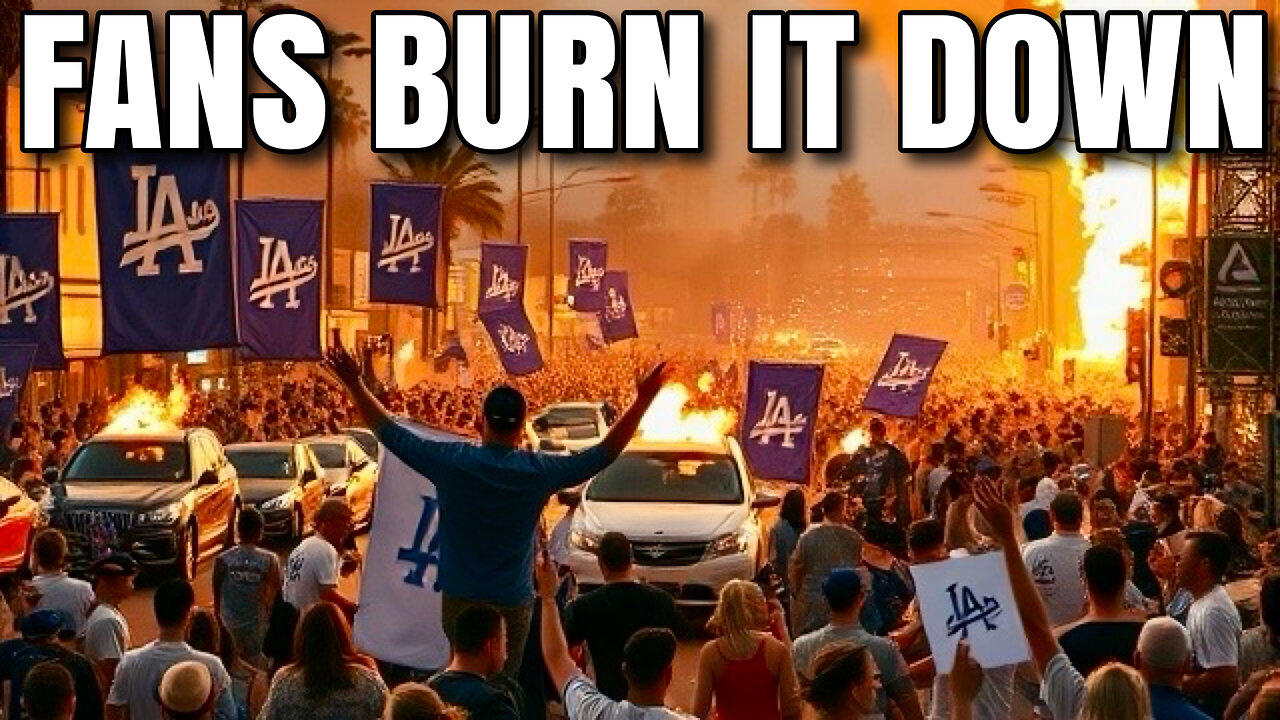 World Series: Dodgers Fans Burn Down LA After - One News Page VIDEO