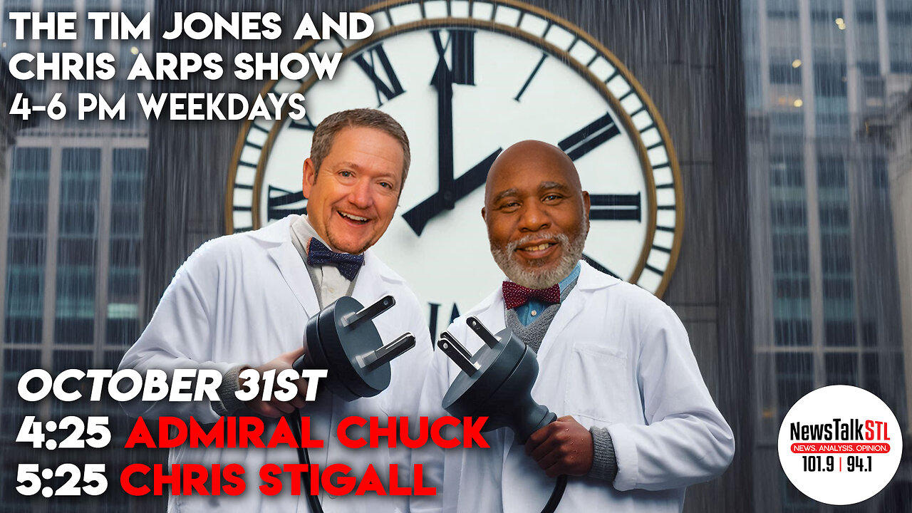 The Tim Jones and Chris Arps Show 10.31.2024 Admiral Chuck Williams | Chris Stigall