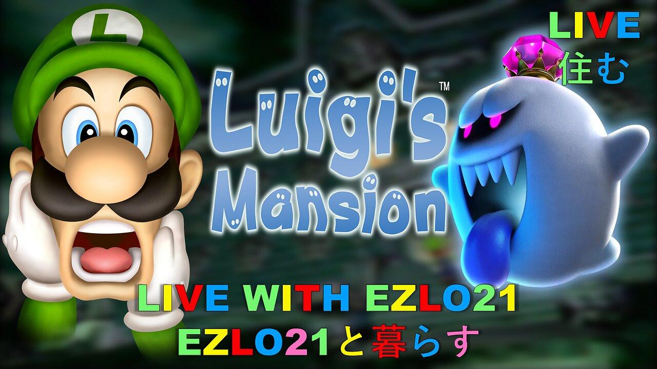 👻 Luigi's Mansion | Live with EZLO21 #happyhalloween 🎃