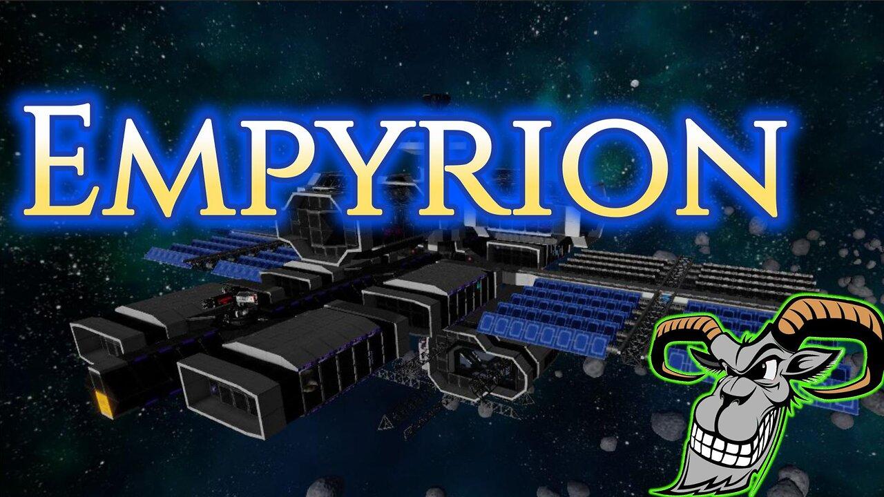 Empyrion - Reforged Eden 2 - Ep 18 - Just chilling to space music and working on our capital ship.