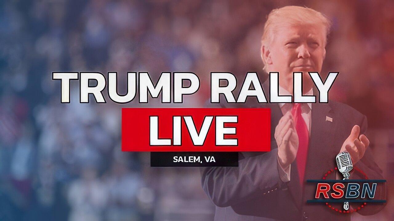 LIVE: President Trump Holds a Rally in Salem, VA - 11/2/24