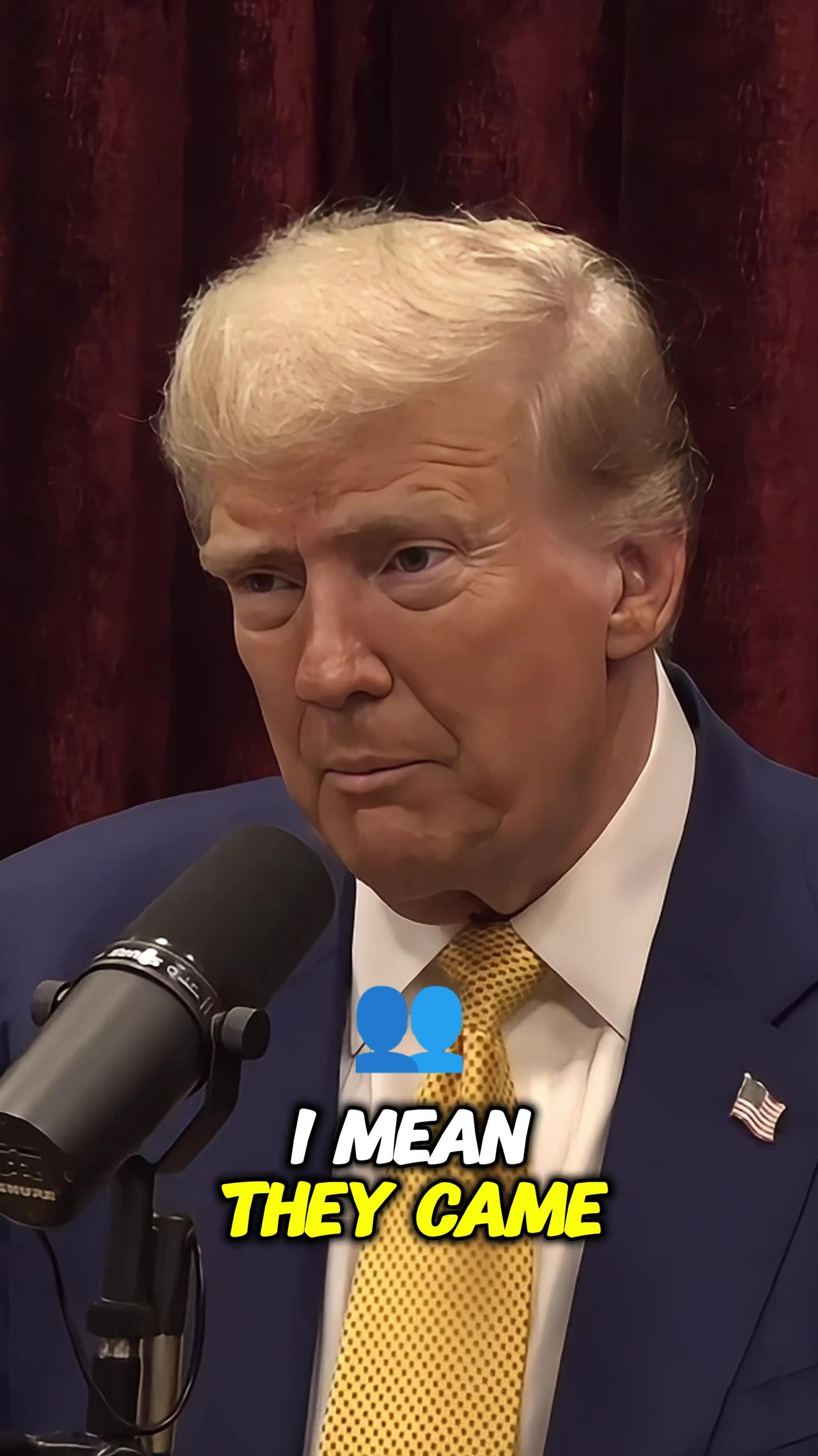 Pt 15 Donald Trump on Joe Rogan podcast. Trump says it was surreal becoming president #news #viral