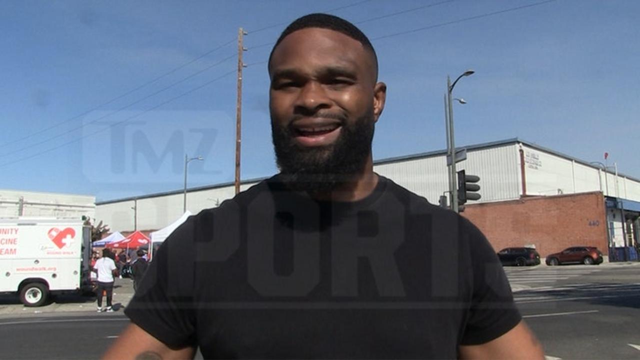 Tyron Woodley Calls Jake Paul Vs. Mike Tyson 'A Very Even Fight'