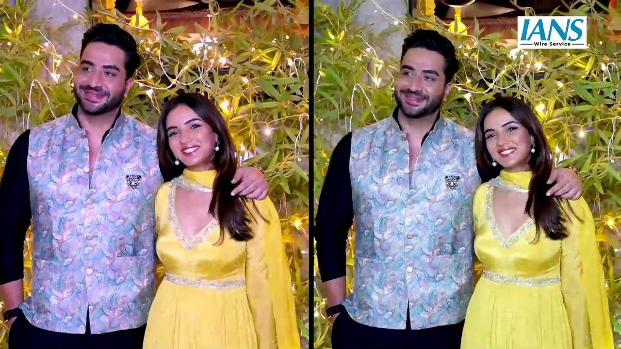 Aly Goni and Jasmin Bhasin visited Karan Patel’s Diwali Party