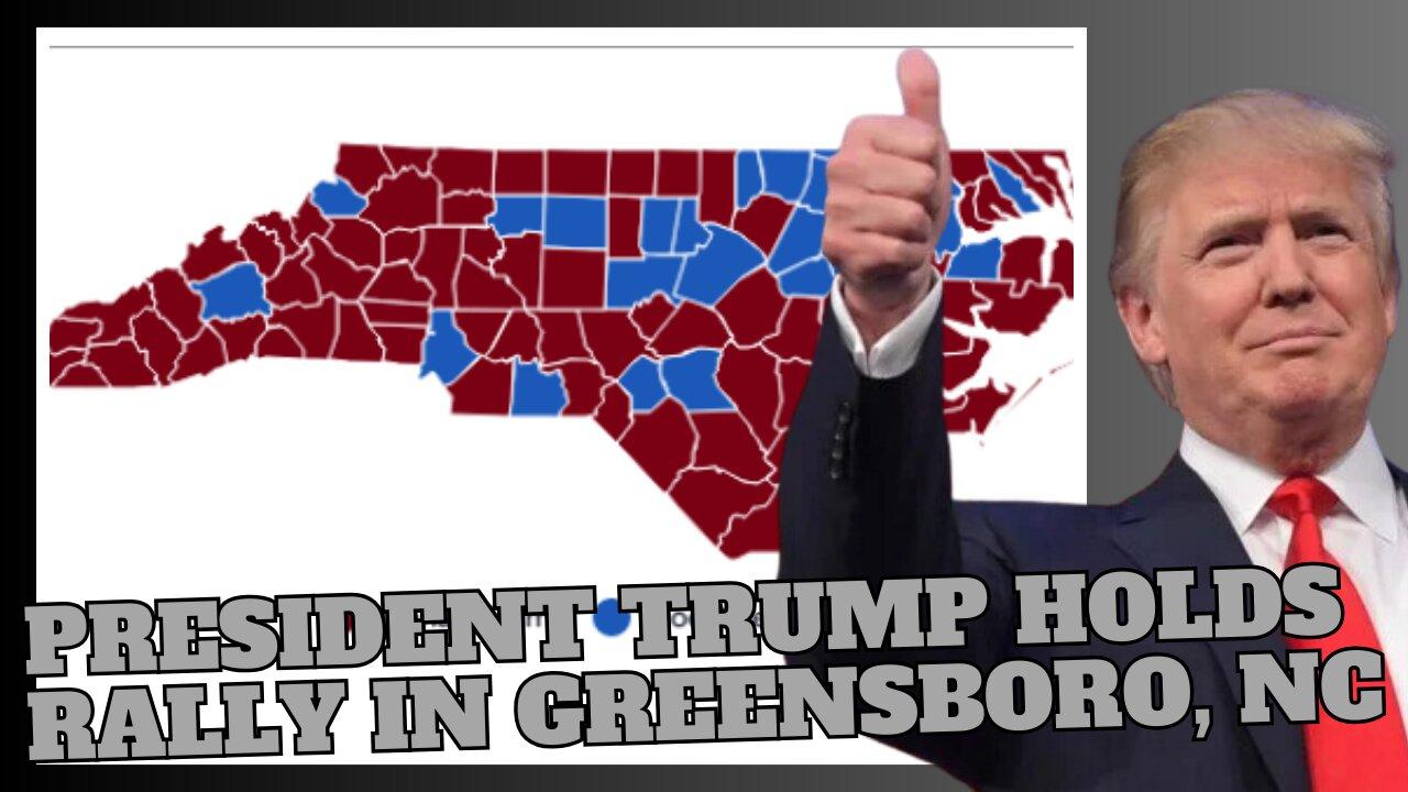 President Trump Holds Rally in Greensboro, North Carolina, Nov. 2, 2024, 7:30 pm ET