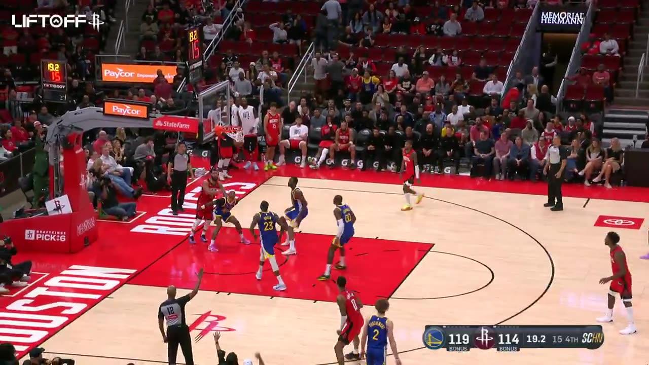 Houston Rockets - Bari with a CLUTCH THREE 🎯