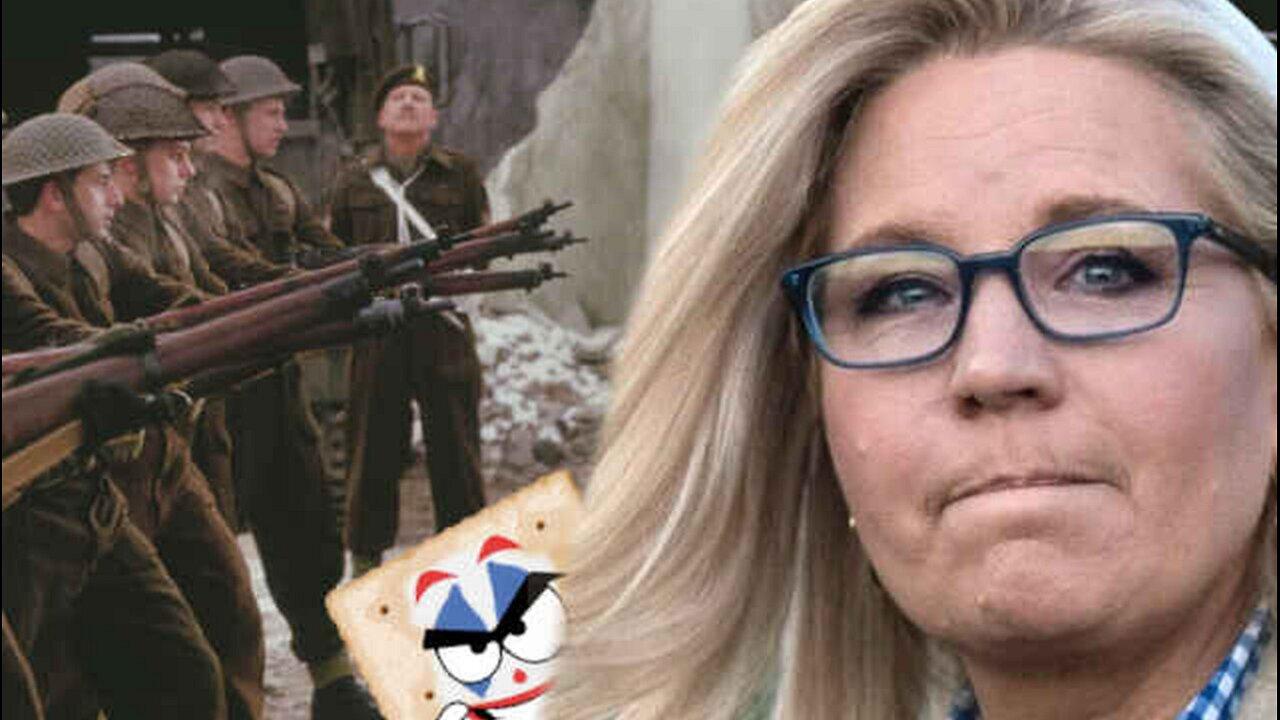 Salty Cracker: Liz Cheney Firing Squad Psyop ReeEEeE Stream 11-03-24