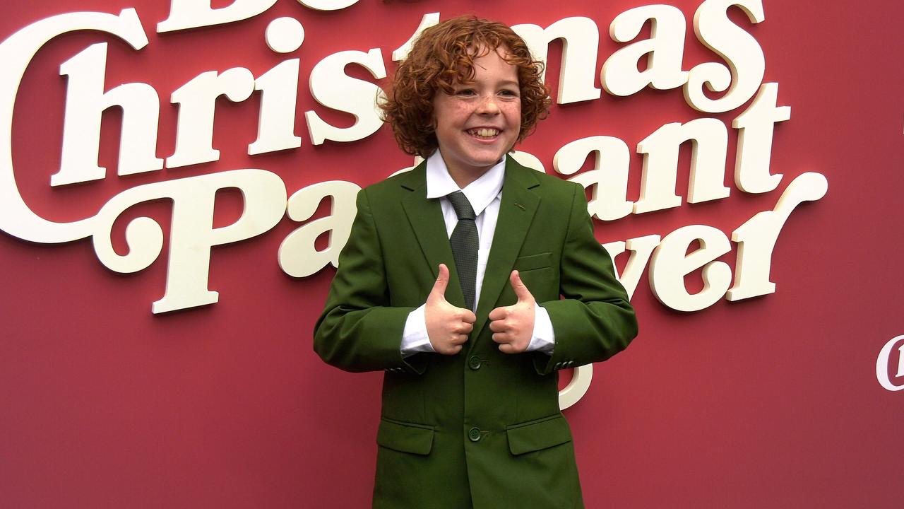 Essek Moore attends 'The Best Christmas Pageant Ever' world premiere red carpet event