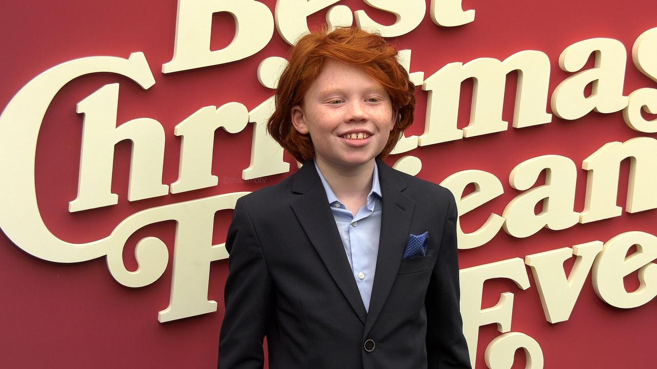 Ewan Wood attends 'The Best Christmas Pageant Ever' world premiere red carpet event