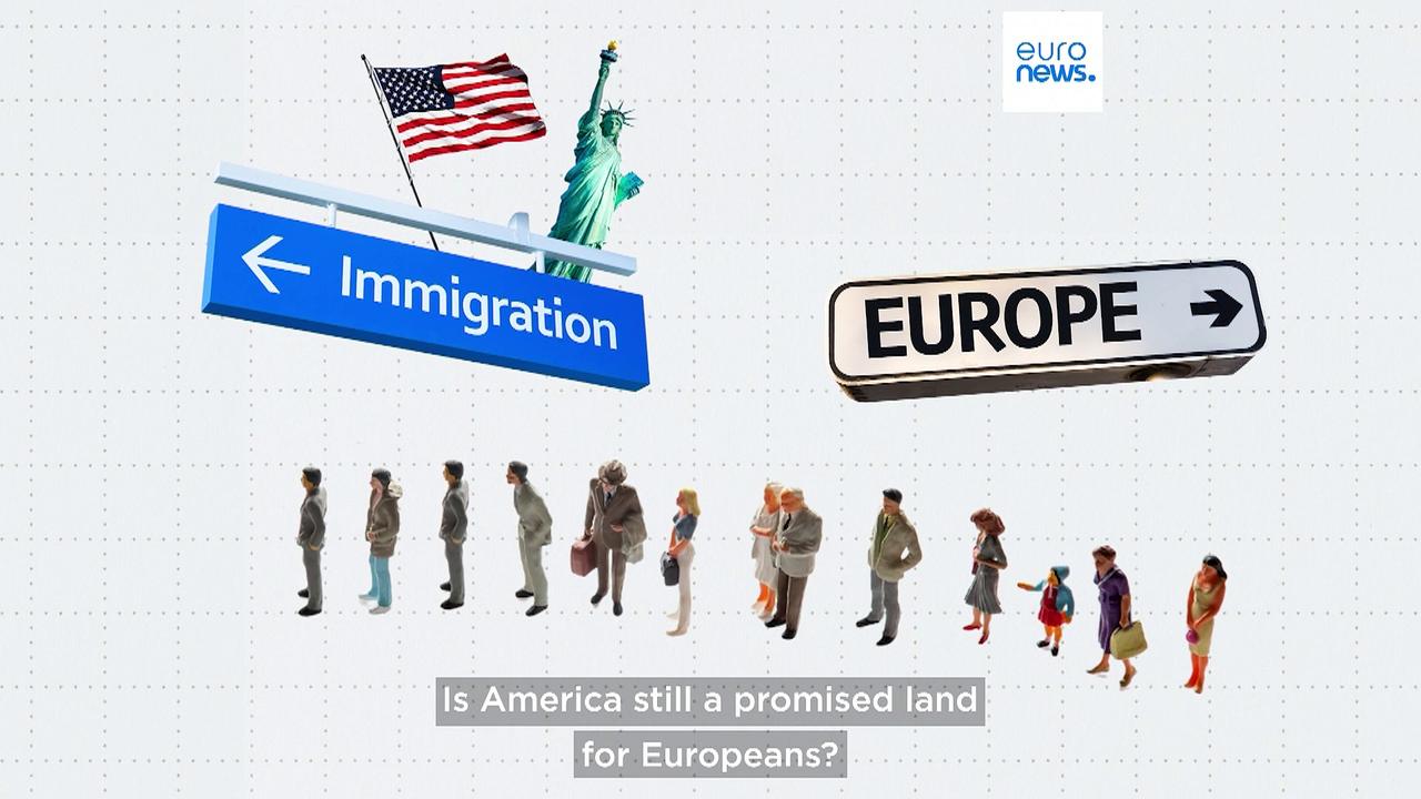 Promised land no more? Data shows European migration to US declining