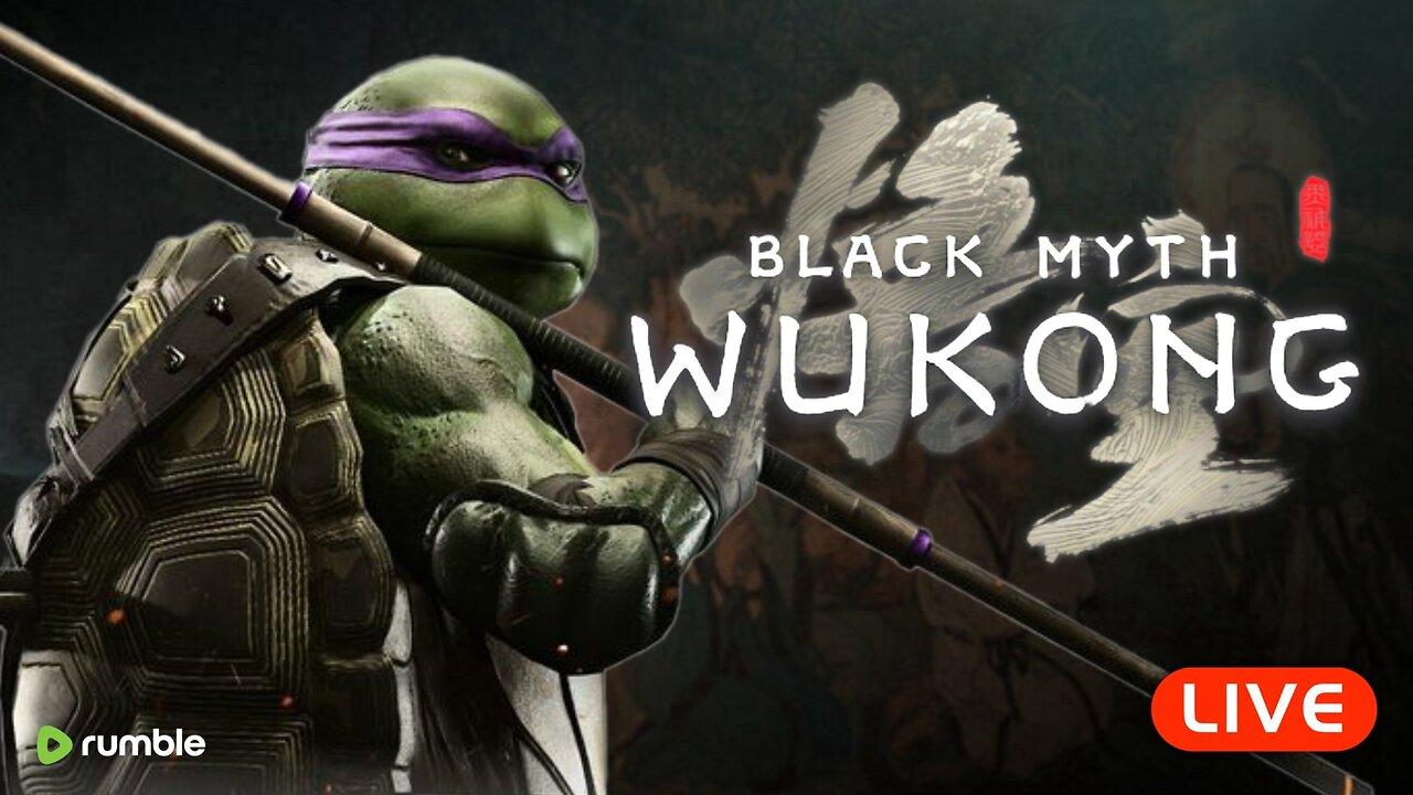 🔴LIVE - Black Myth Wukong as Donatello - Part 1